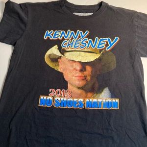 Kenny chesney womens black no shoes nation tour 2013 Medium.